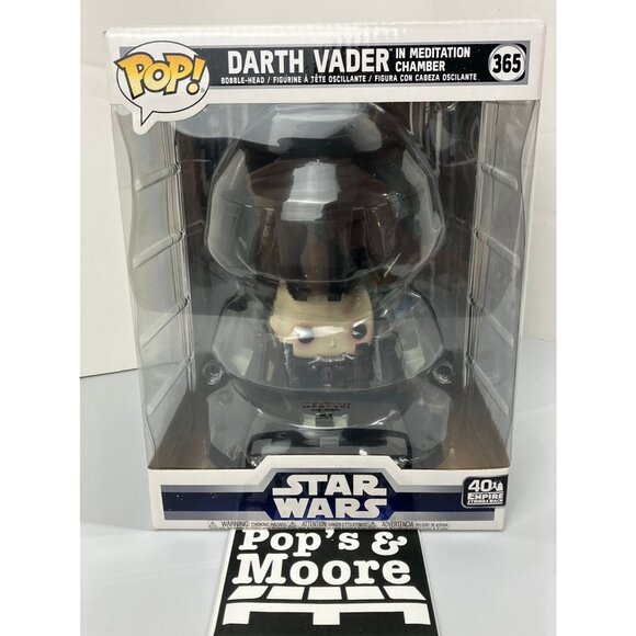 Funko Pop! Star Wars! Darth Vader in Meditation Chamber Deluxe Vinyl Figure - Picture 2 of 11